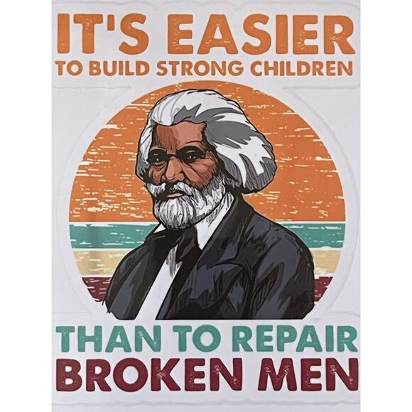 Frederick Douglass Quote Sticker - Black Culture & History - Picture 3 of 3